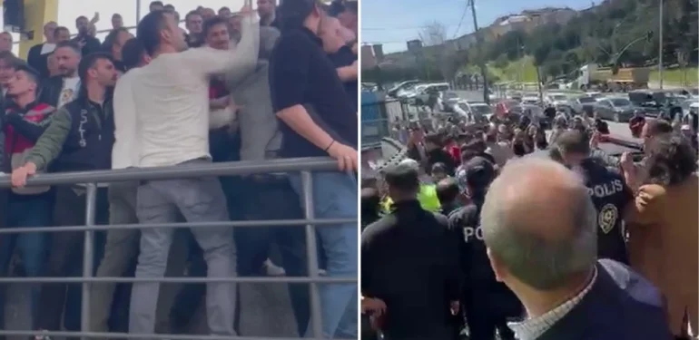 Gaziosmanpaşa’da sayım gerginliği! AK Parti ve CHP’liler birbirine girdi